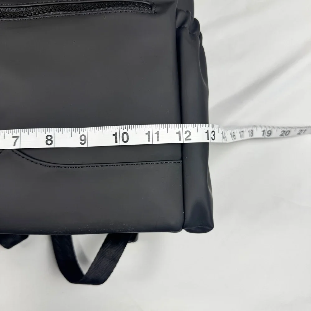 Hunter‎ Original Top Clip Backpack Black Rubberized Water Resistant Bag NEW